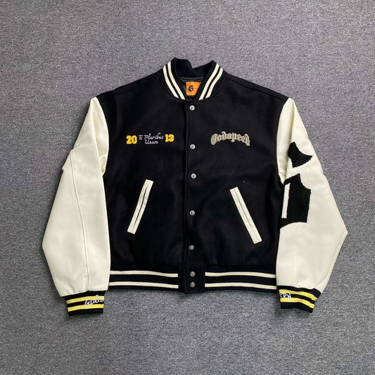 Campera Godspeed Chrome Seduction Varsity Negra