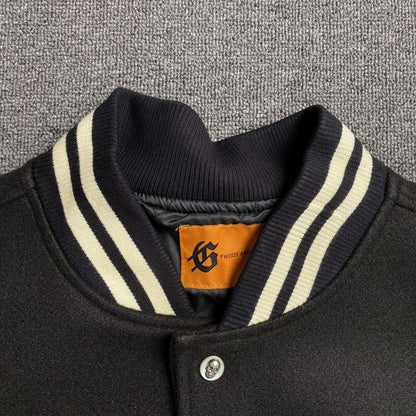 Campera Godspeed Chrome Seduction Varsity Negra
