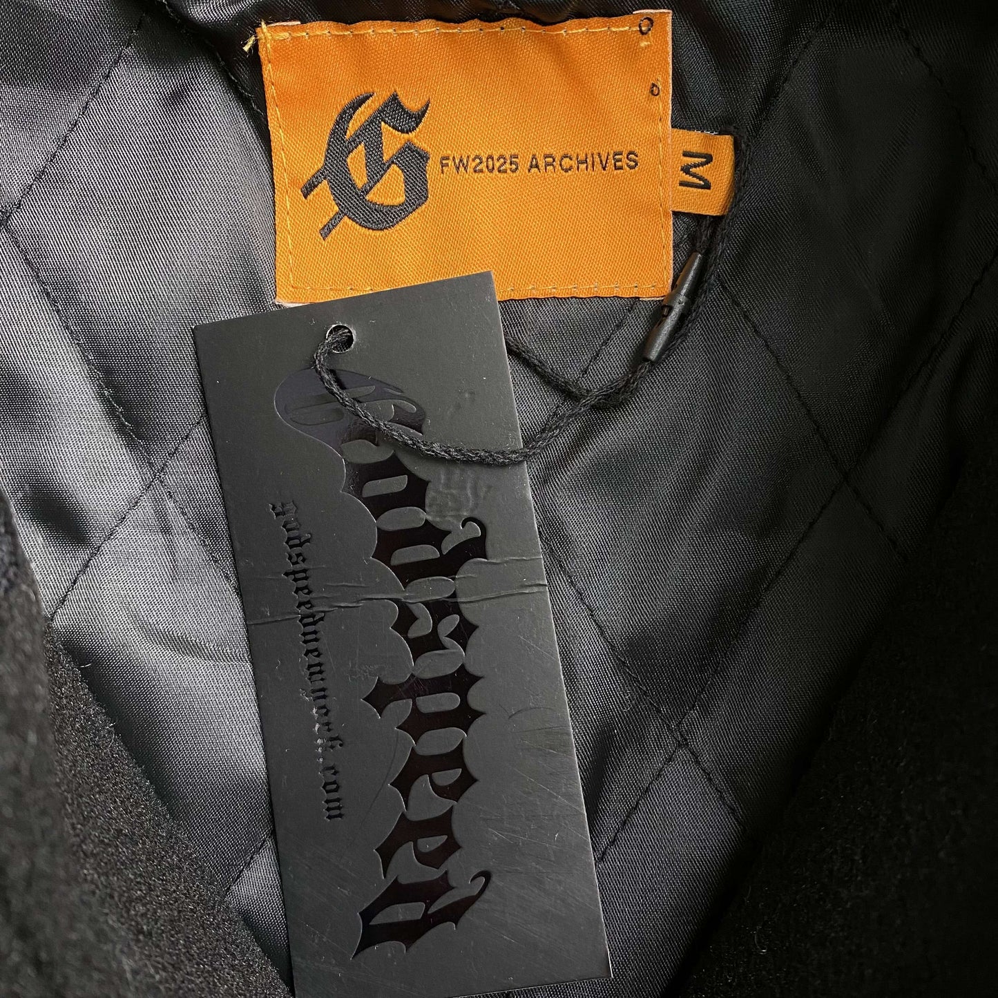 Campera Godspeed Chrome Seduction Varsity Negra
