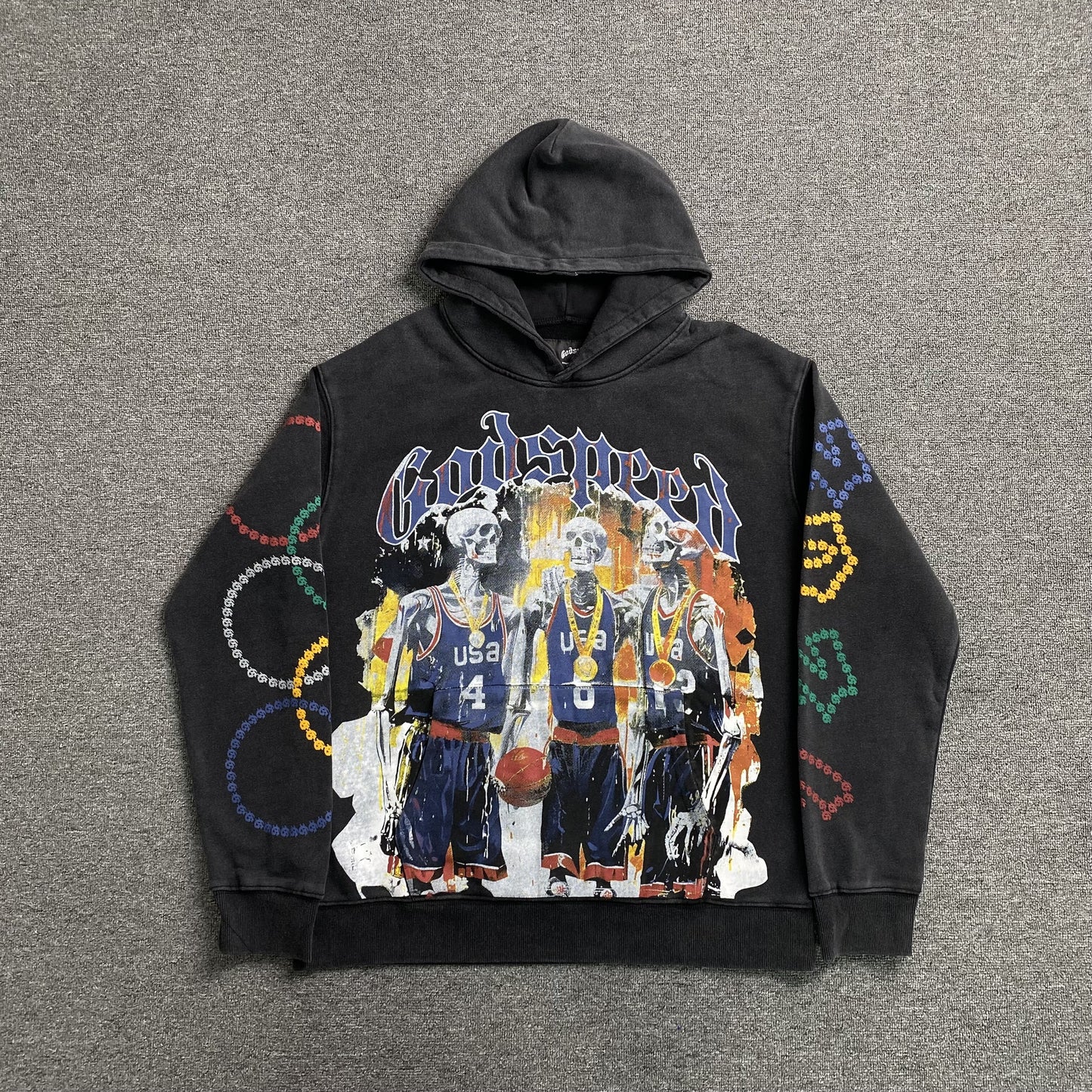 Buzo Godspeed Dream Team Negro