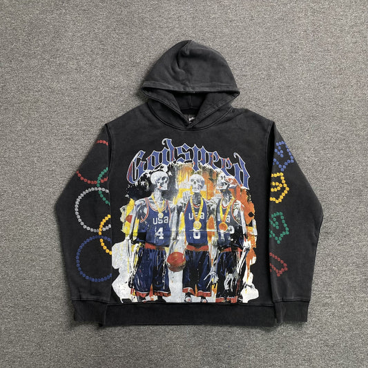 Buzo Godspeed Dream Team Negro