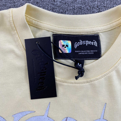 Remera Godspeed Drive-In Crema