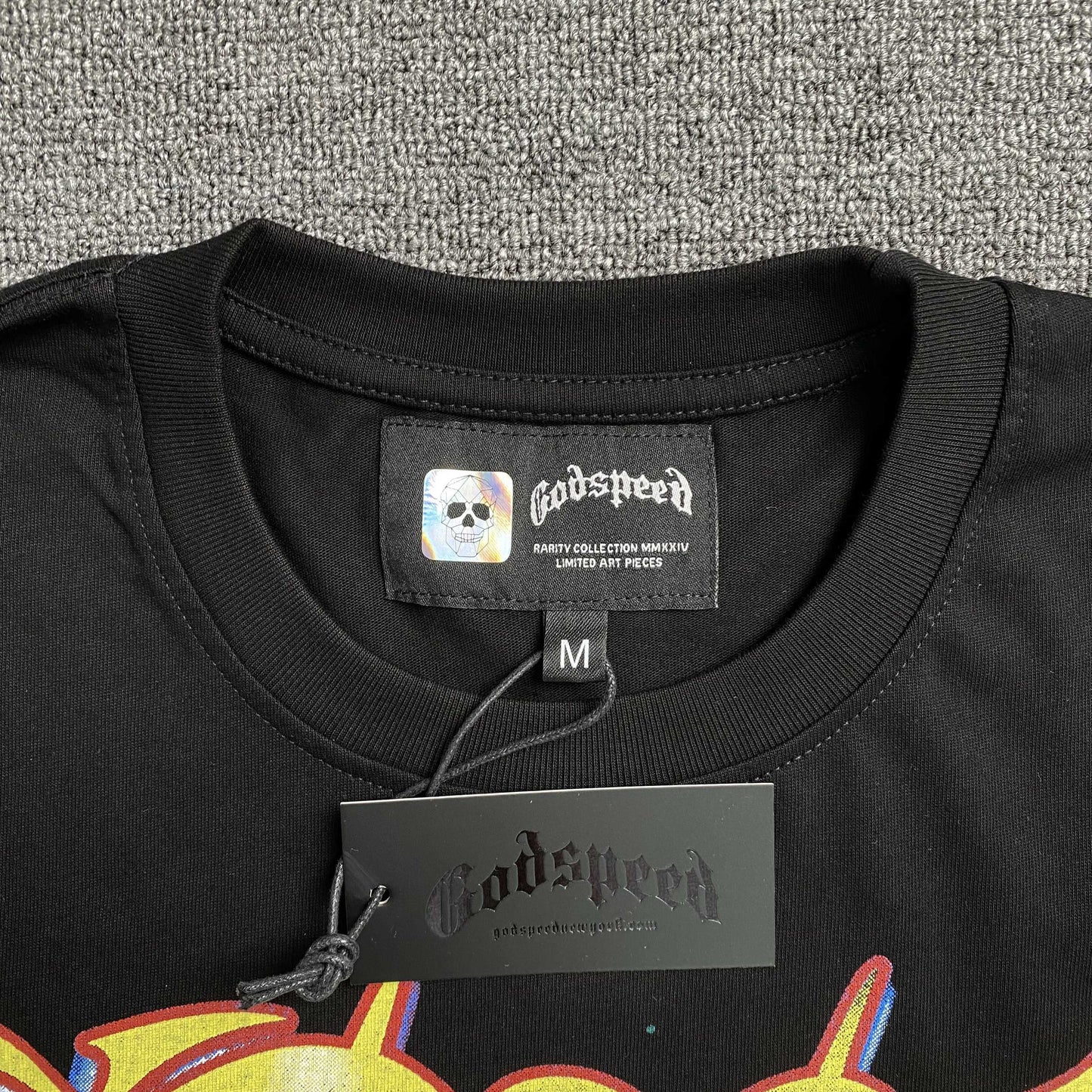 Remera Godspeed F1 Dreams Negra