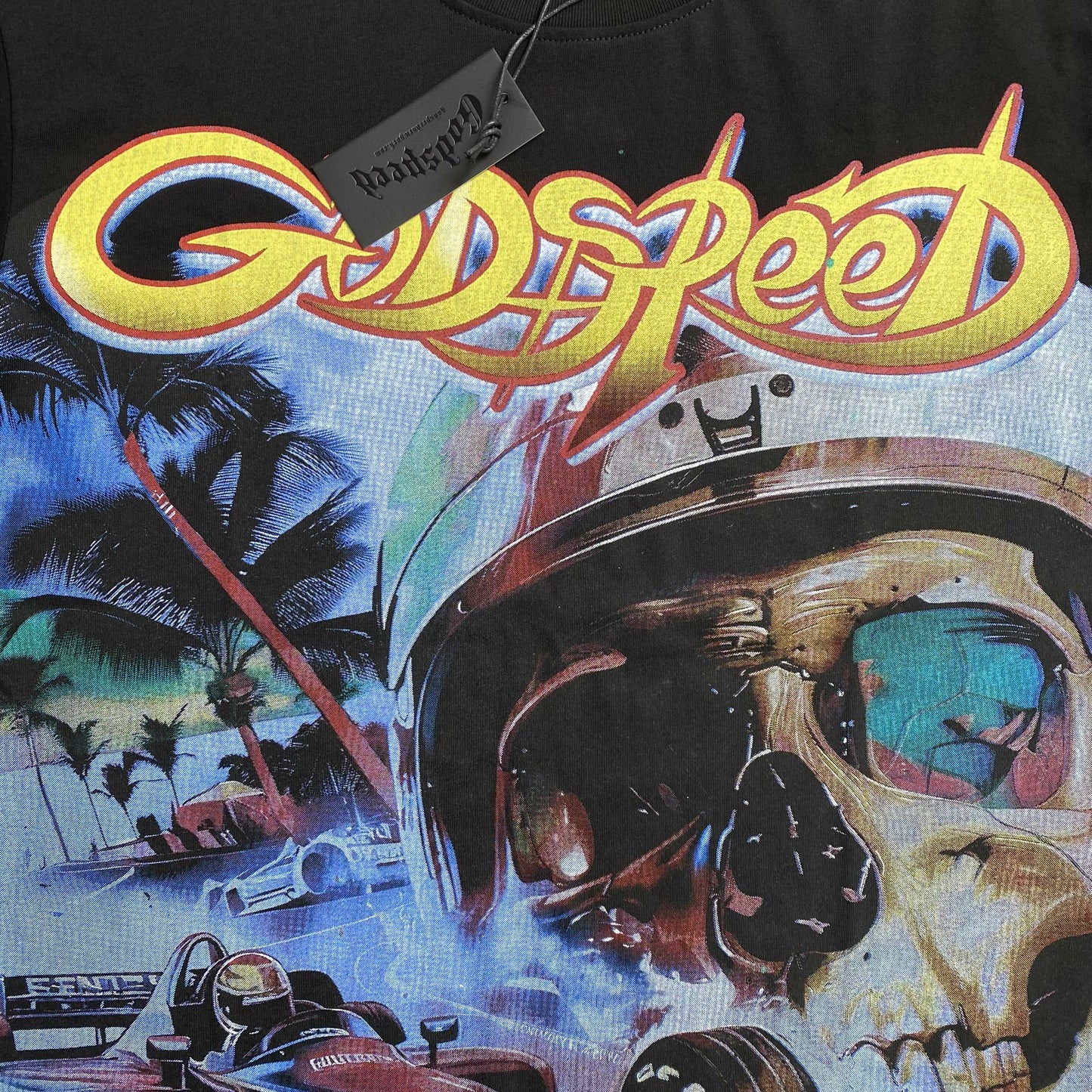 Remera Godspeed F1 Dreams Negra