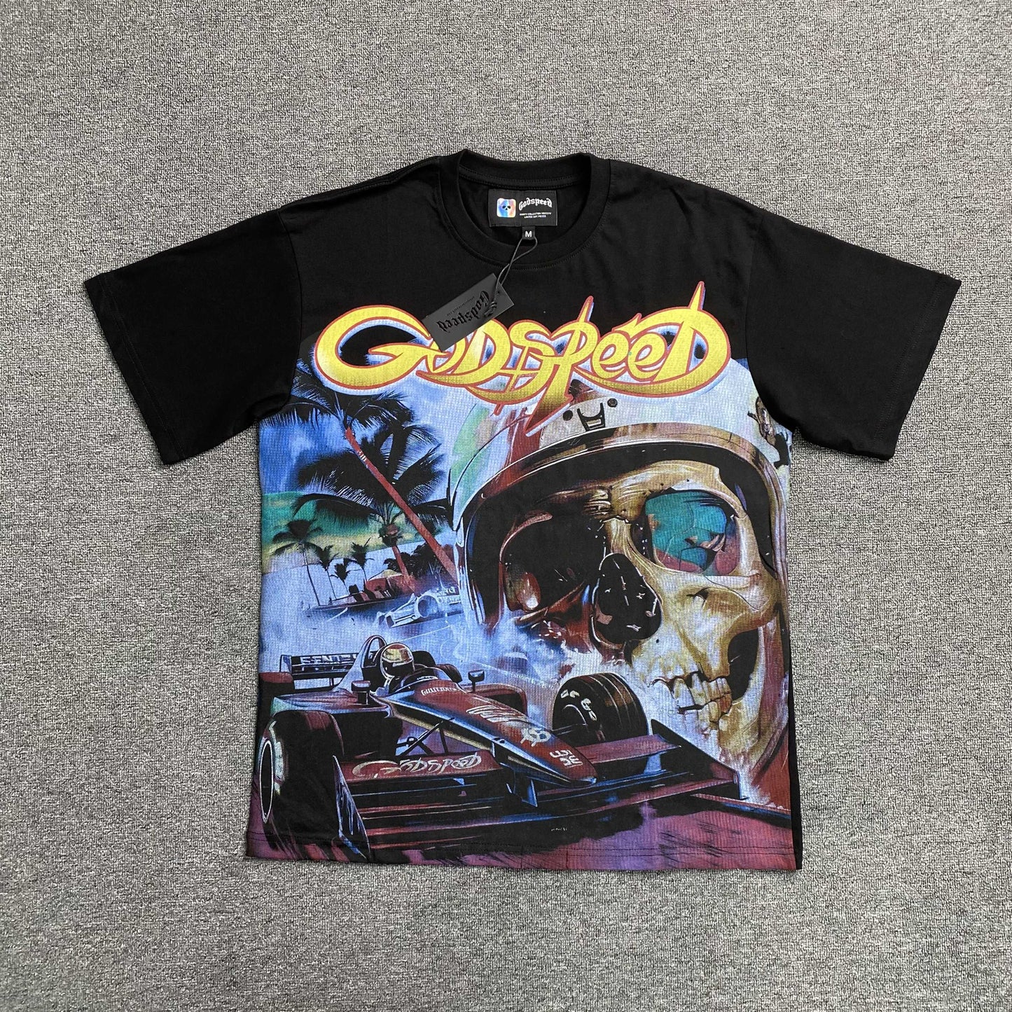 Remera Godspeed F1 Dreams Negra