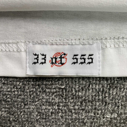 Remera Godspeed F1 Finishline Blanca
