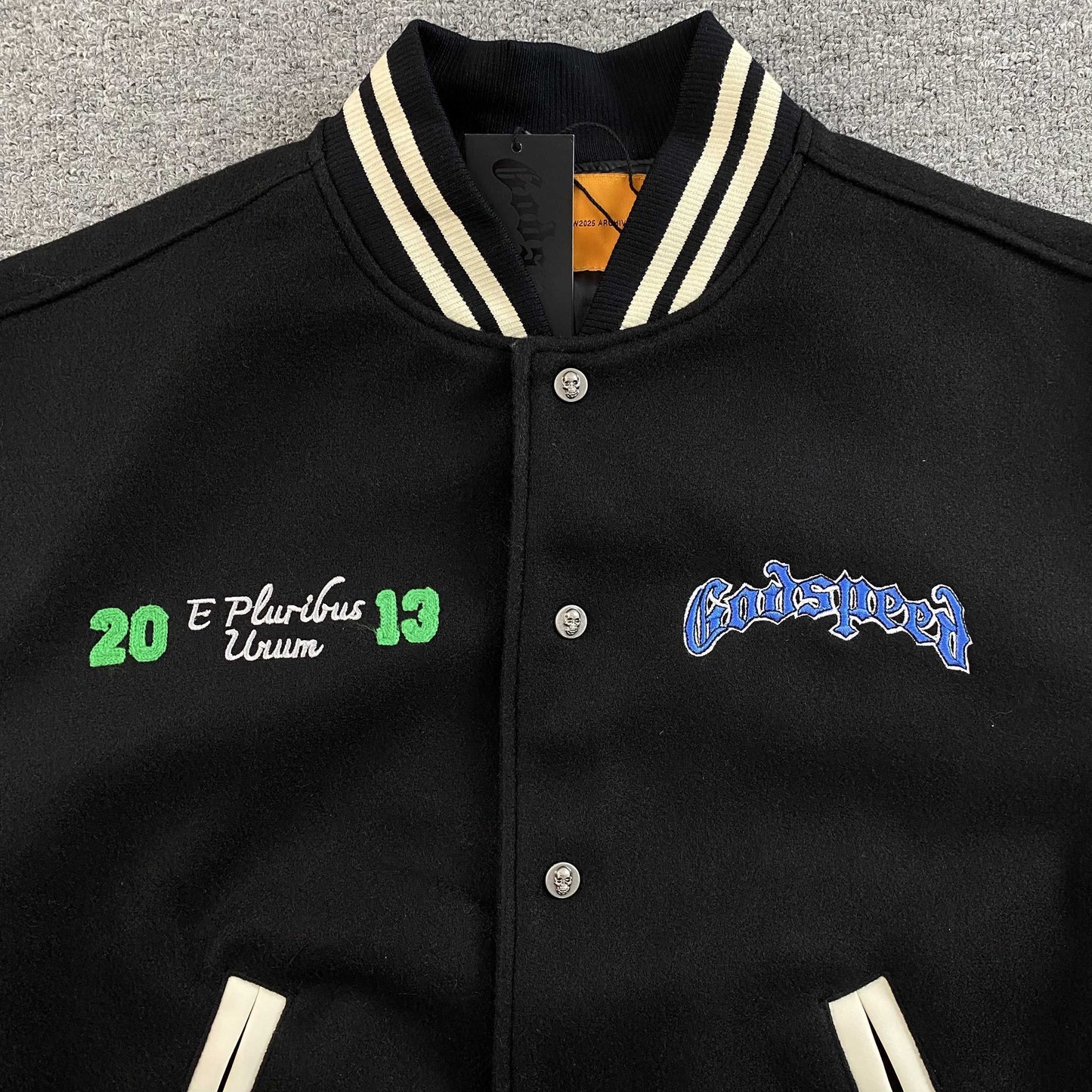 Campera Godspeed F.T.D Varsity Negra