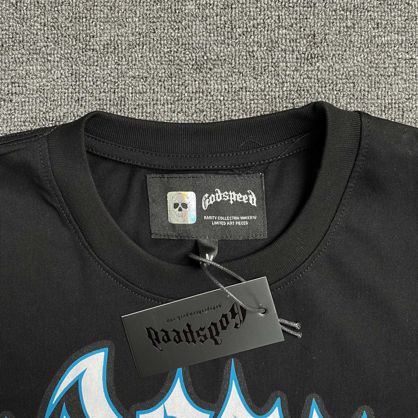 Remera Godspeed First Contact Negra