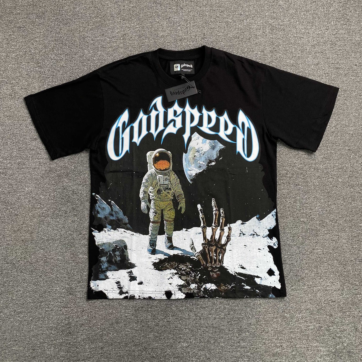 Remera Godspeed First Contact Negra