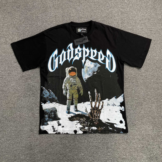 Remera Godspeed First Contact Negra