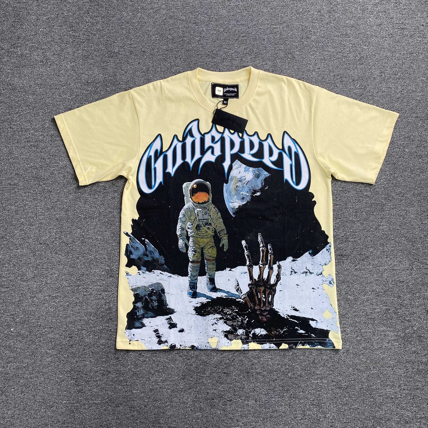 Remera Godspeed First Contact Crema