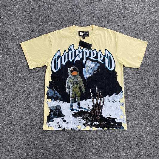 Remera Godspeed First Contact Crema