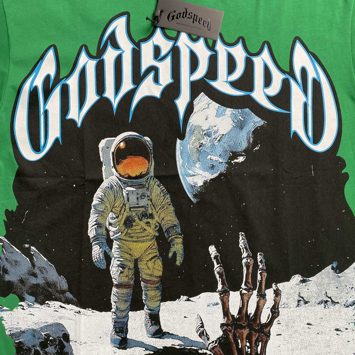 Remera Godspeed First Contact Verde