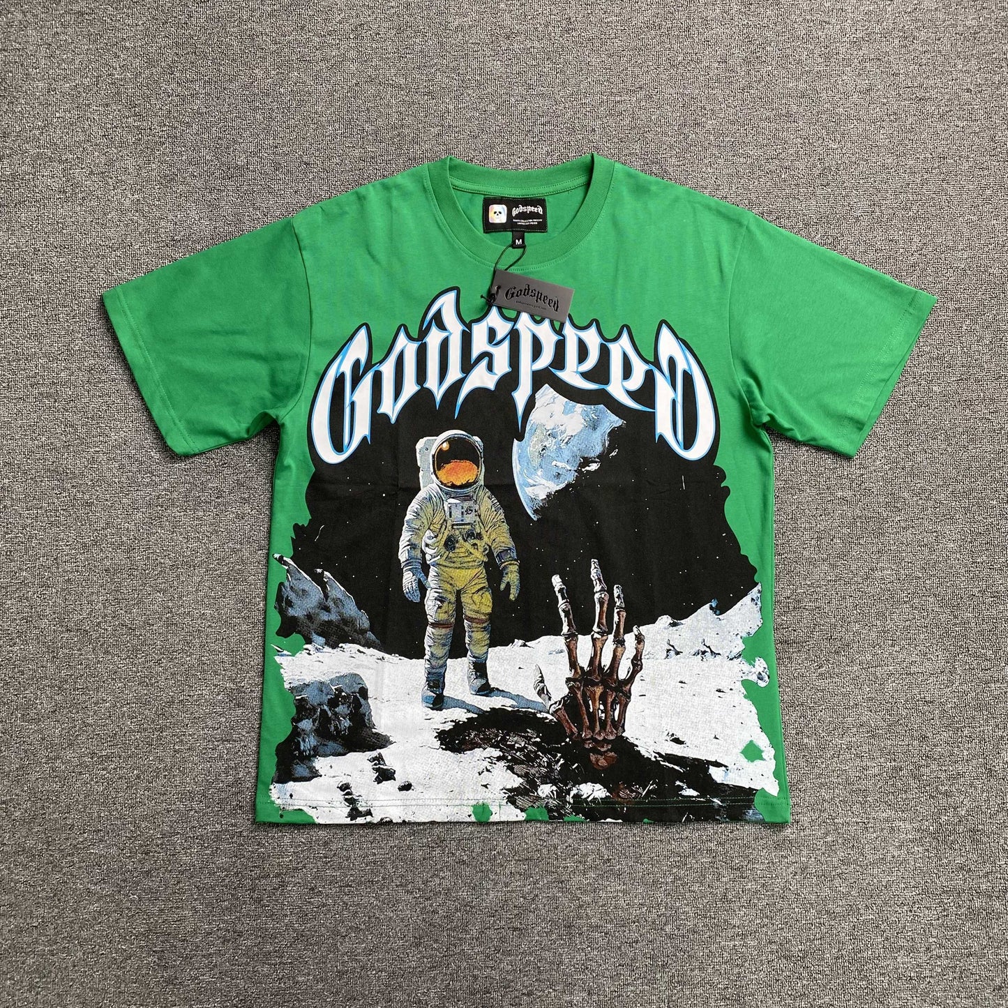 Remera Godspeed First Contact Verde