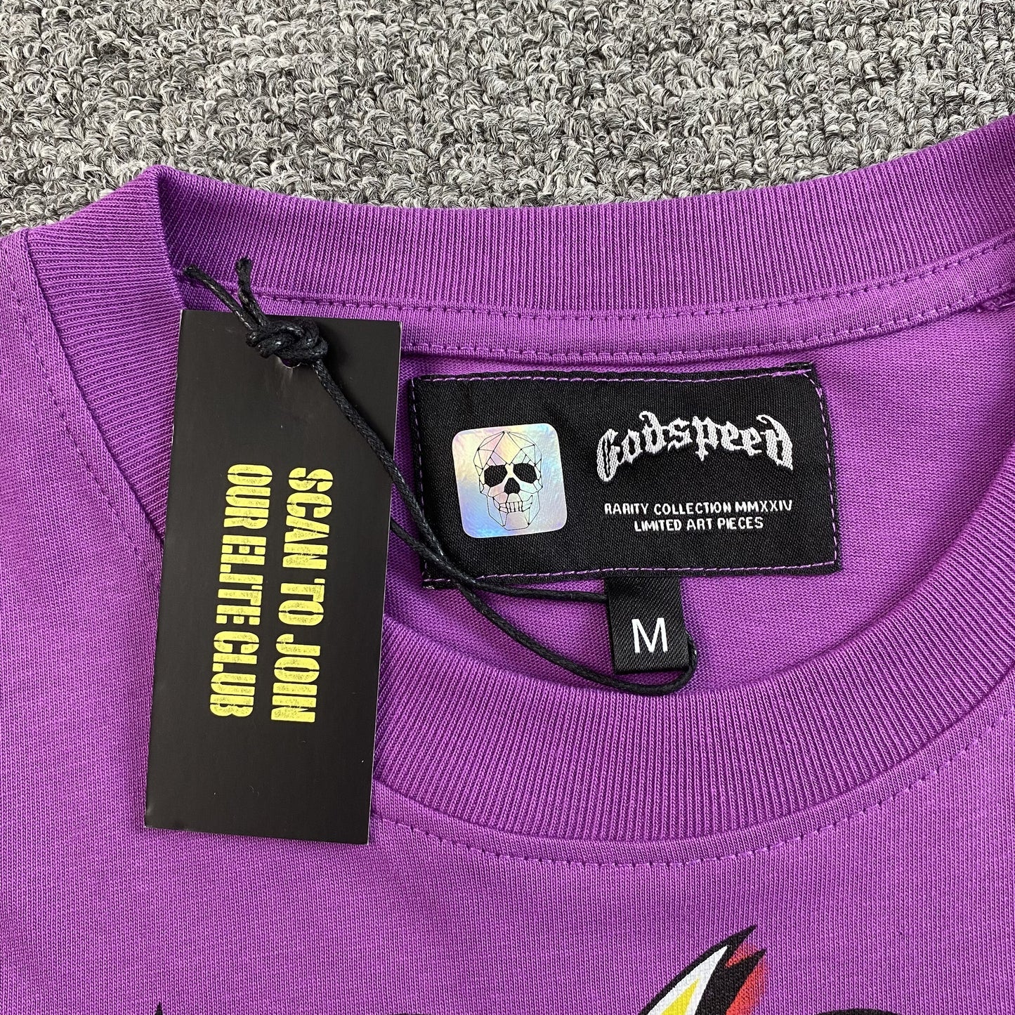 Remera Godspeed Indoor Violeta
