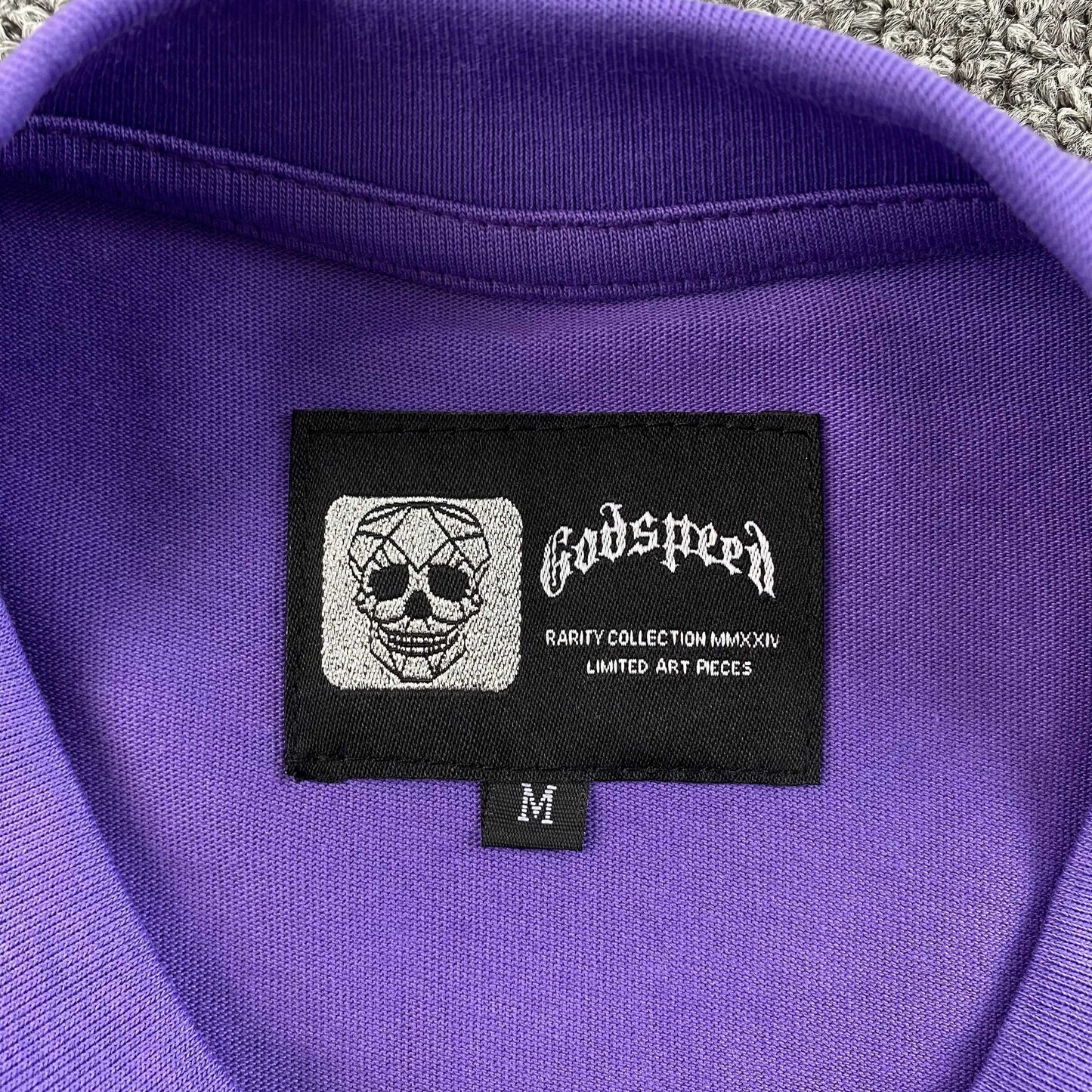 Remera Godspeed JFK to MIA Violeta