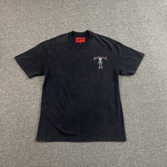 Remera Godspeed King 4ever Negra