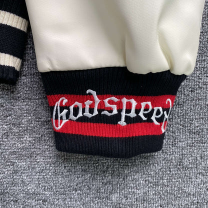 Campera Godspeed Mankind Varsity Negra