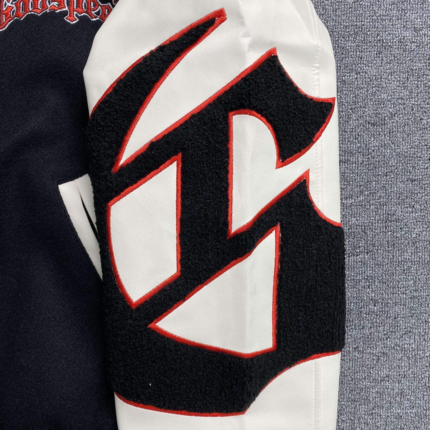 Campera Godspeed Mankind Varsity Negra