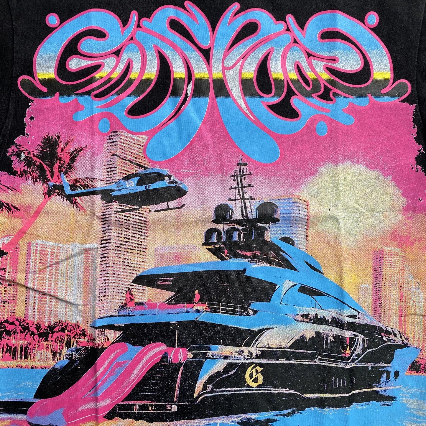 Remera Godspeed Memento Vivere Negra