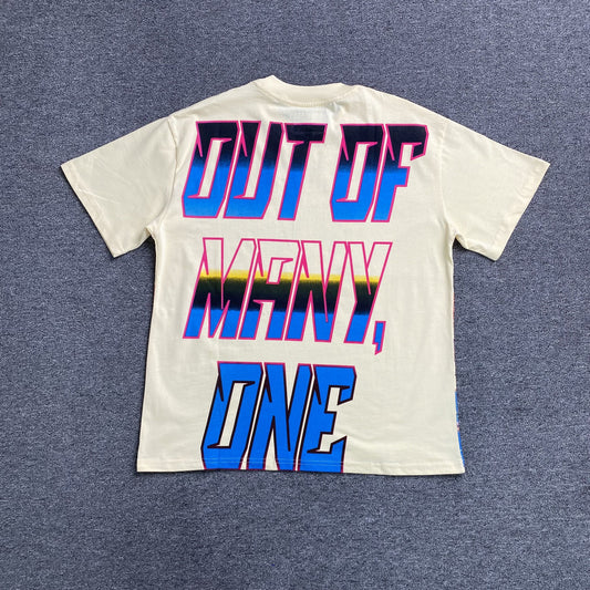 Remera Godspeed Memento Vivere Crema