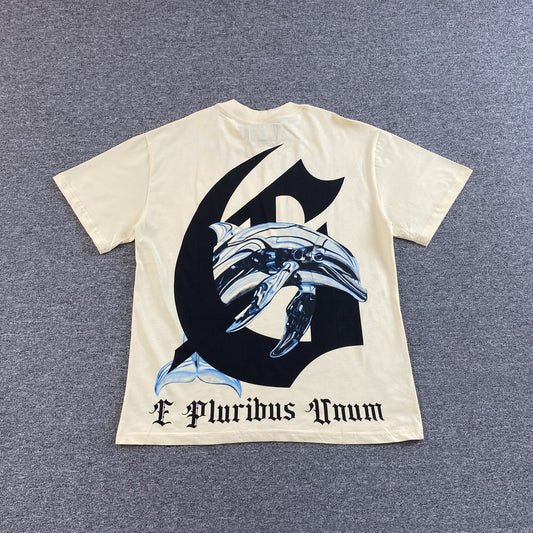 Remera Godspeed Miami Dolphin Crema