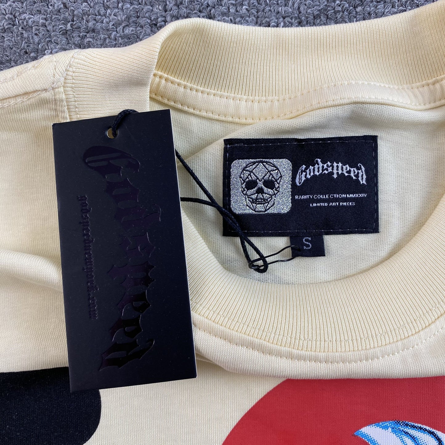 Remera Godspeed Miami Dolphin Crema