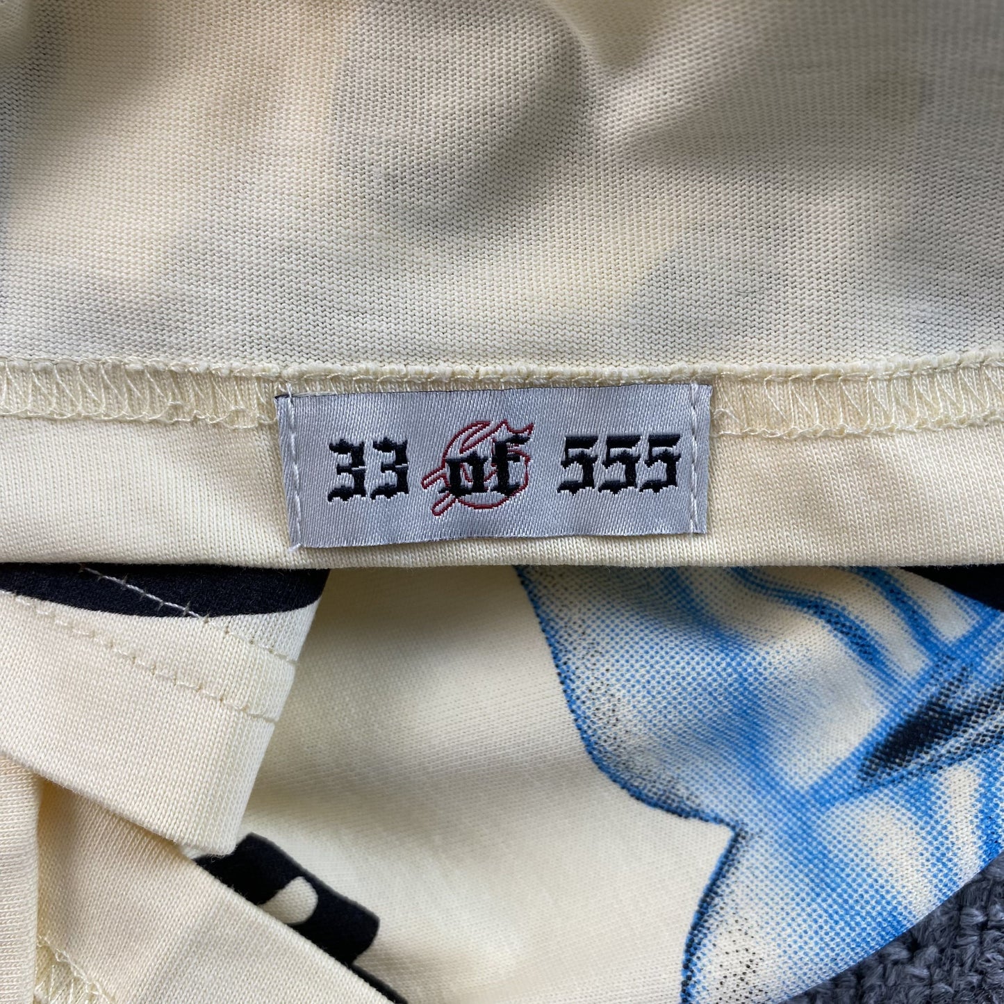 Remera Godspeed Miami Dolphin Crema