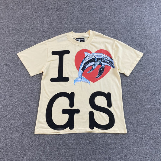 Remera Godspeed Miami Dolphin Crema