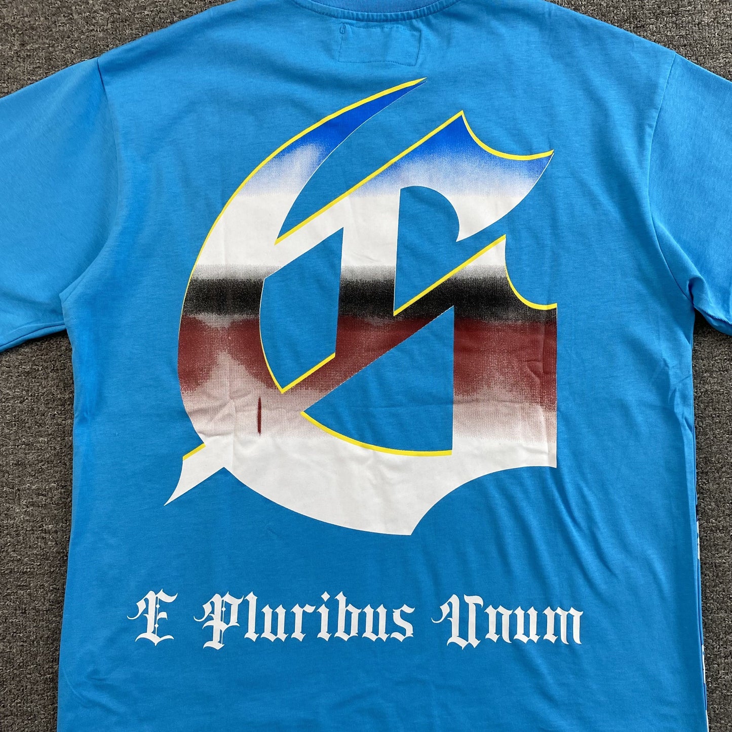 Remera Godspeed Miami F1 Celeste