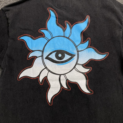 Remera Godspeed Memento Vivere Negra