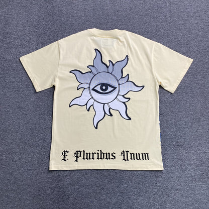 Remera Godspeed Memento Vivere Crema