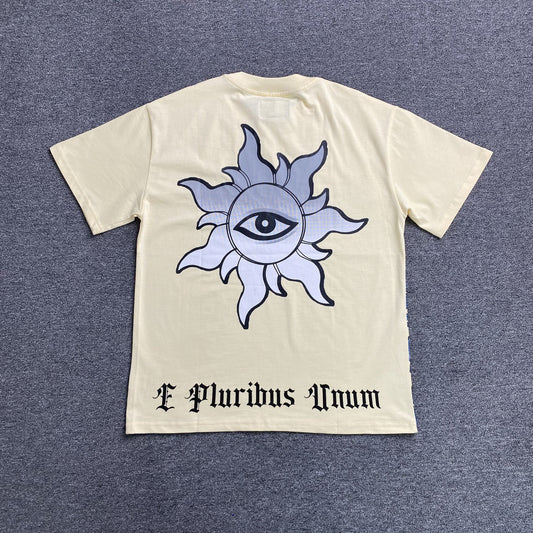 Remera Godspeed Memento Vivere Crema