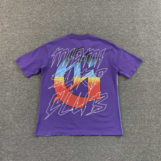 Remera Godspeed Miami Surf Club Violeta