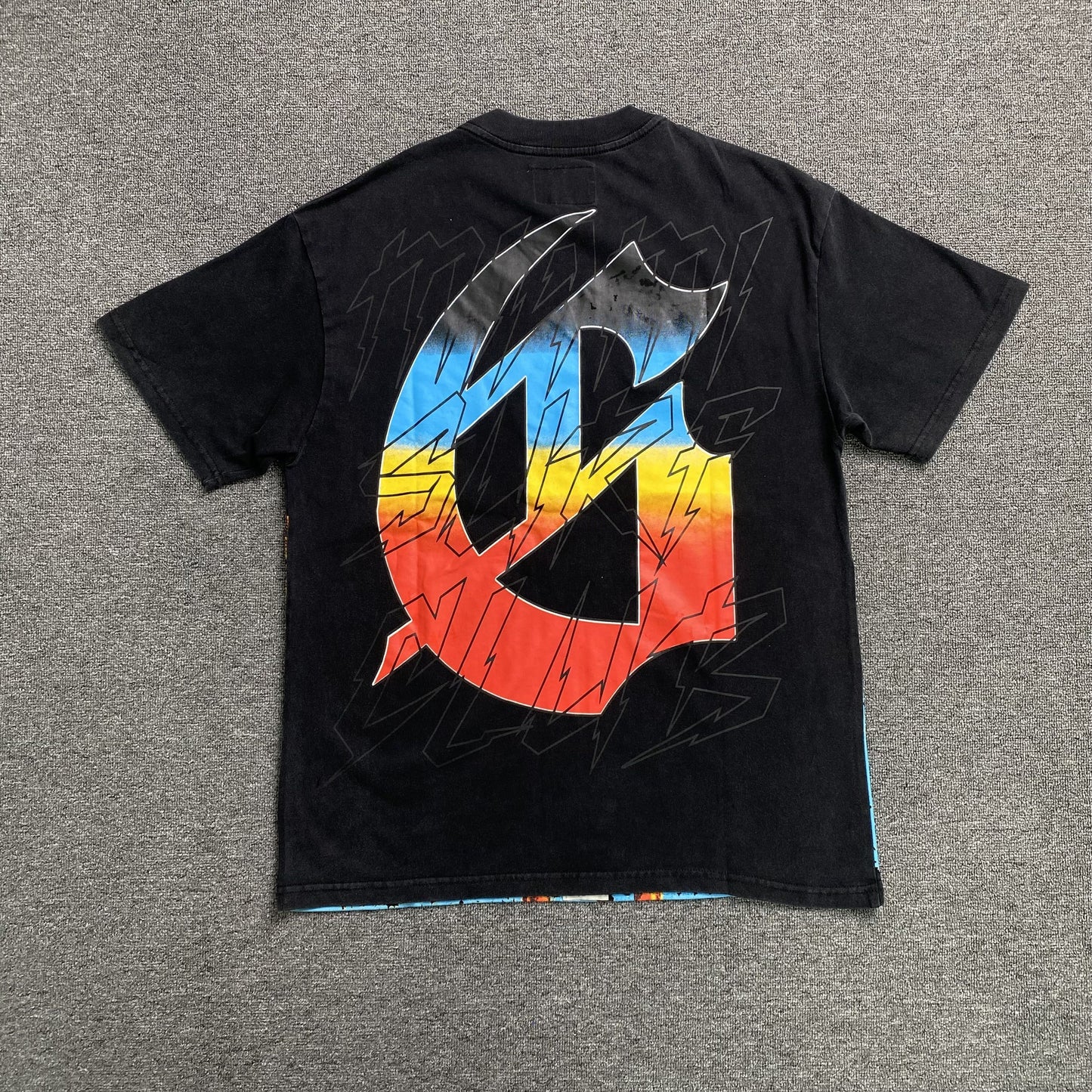 Remera Godspeed Miami Surf Negra
