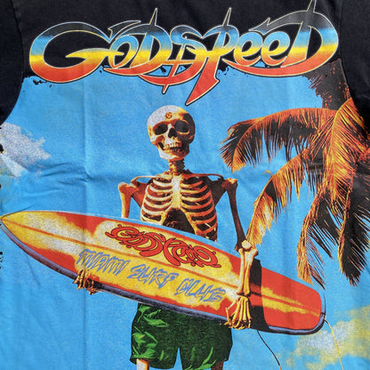 Remera Godspeed Miami Surf Negra
