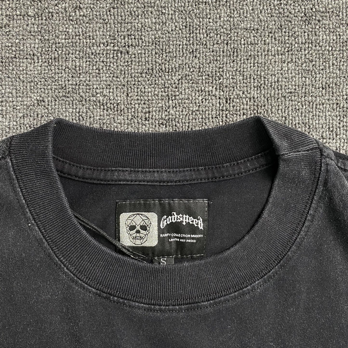 Remera Godspeed Miami Surf Negra