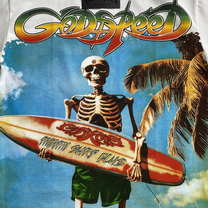 Remera Godspeed Miami Surf Blanca