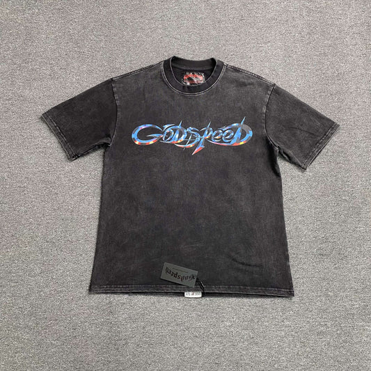 Remera Godspeed New Age Negra