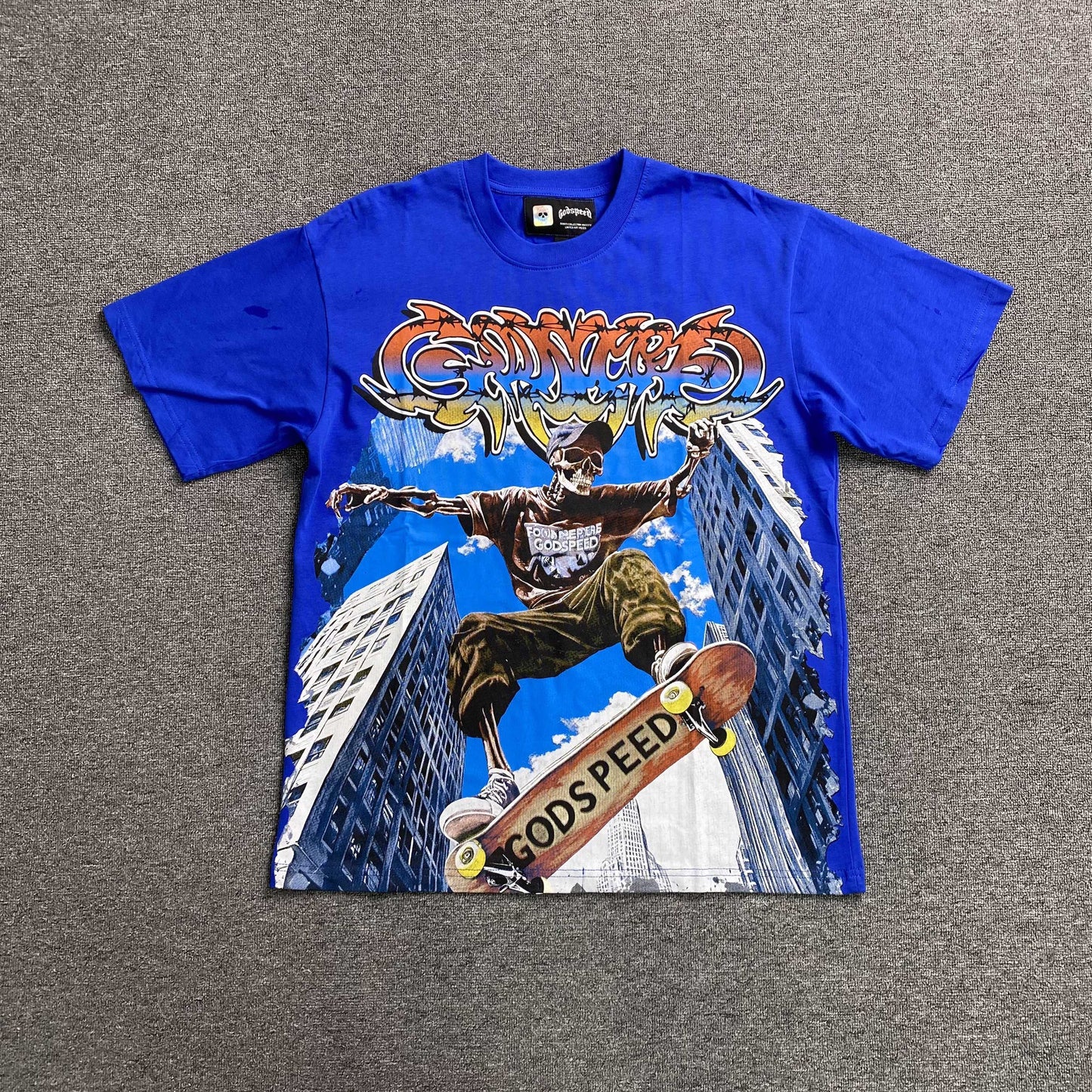Remera Godspeed Ollie Azul