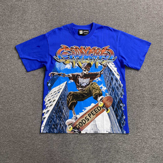 Remera Godspeed Ollie Azul