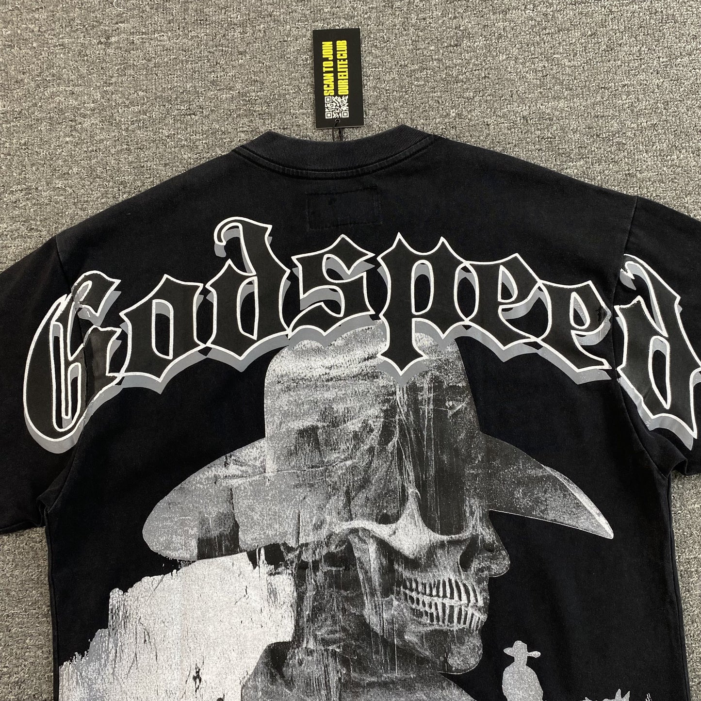Remera Godspeed Once Upon A Time Negra