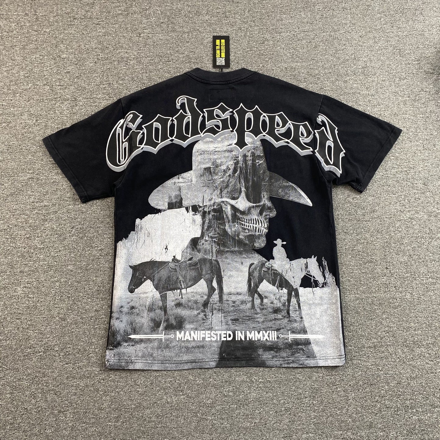 Remera Godspeed Once Upon A Time Negra