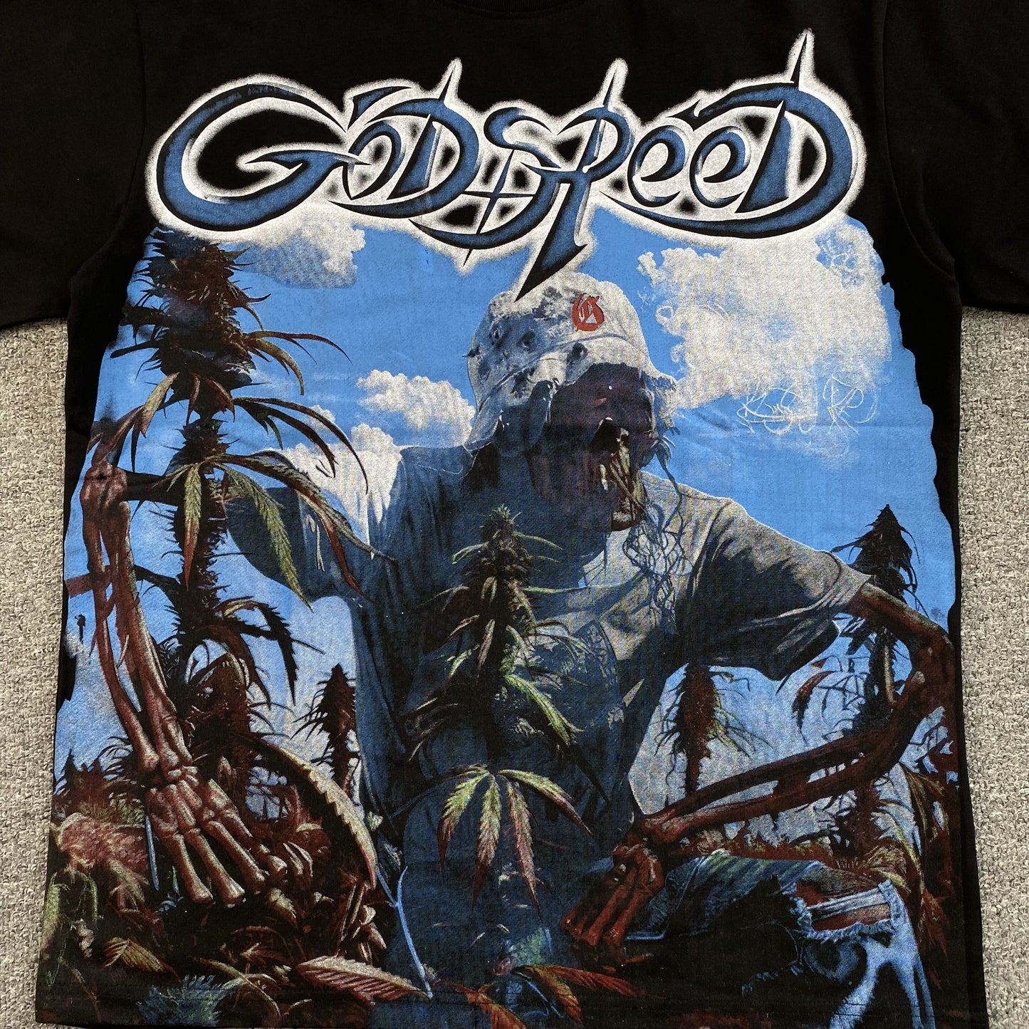 Remera Godspeed Outdoor Negra