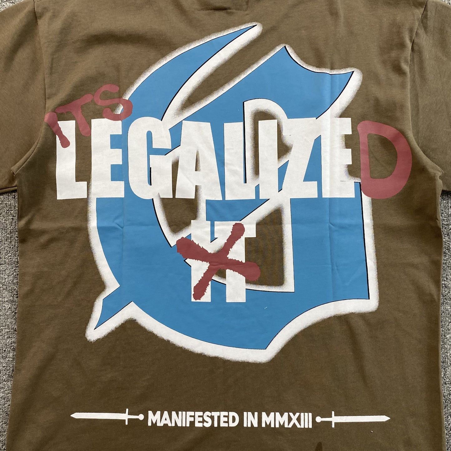 Remera Godspeed Outdoor Marrón