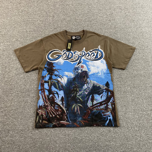 Remera Godspeed Outdoor Marrón