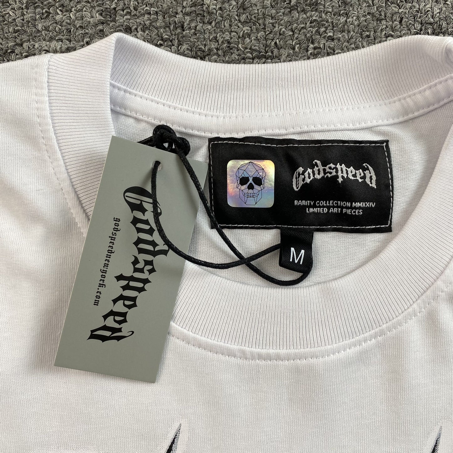 Remera Godspeed Outdoor Blanca