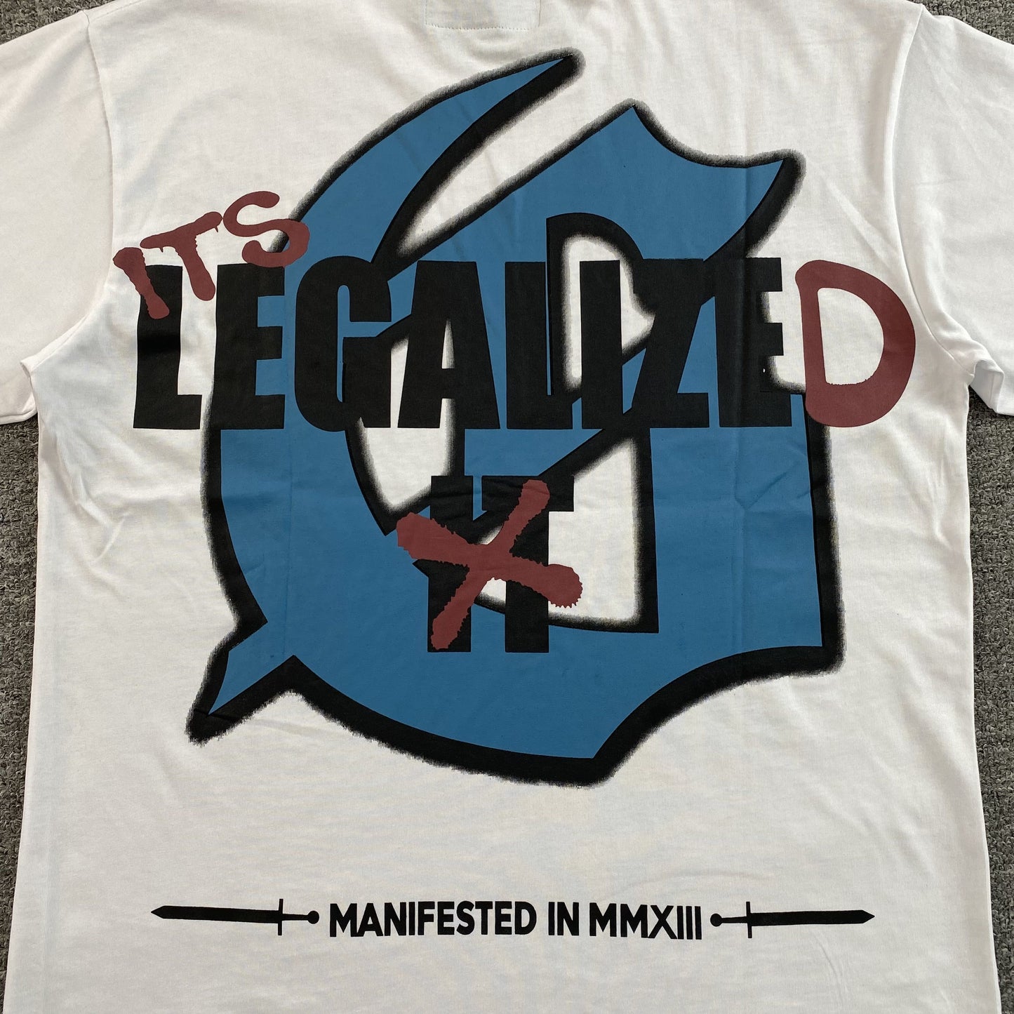 Remera Godspeed Outdoor Blanca