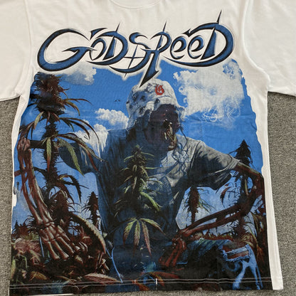 Remera Godspeed Outdoor Blanca