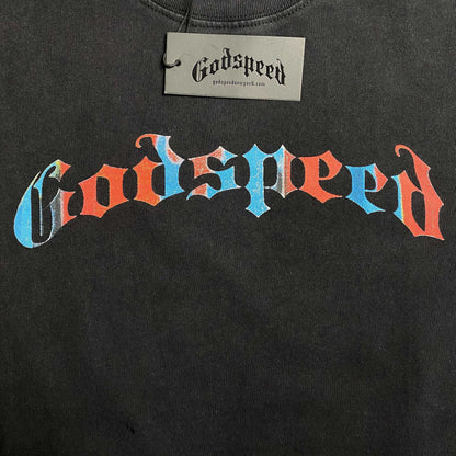 Remera Godspeed Pastel Cowboy Negra